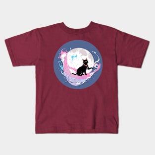 Moon Cat Kids T-Shirt